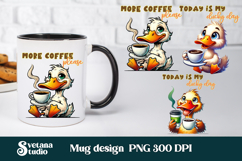 Funny animal mug sublimation | Funny quotes animal mug PNG Product Image 10