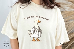 I'm a Ducktor, Funny Medical Png Product Image 4