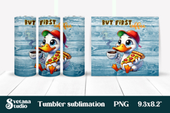 Funny duck tumbler | Sarcastic quotes tumbler | Tumbler wrap Product Image 1