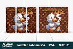 Funny duck tumbler | Sarcastic quotes tumbler | Tumbler wrap Product Image 1