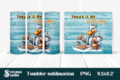 Funny duck tumbler | Sarcastic quotes tumbler | Tumbler wrap Product Image 1