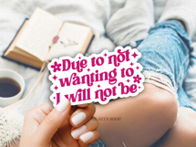 I will not be SVG PNG, Mental Health SVG, Sassy SVG Product Image 3