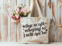I will not be SVG PNG, Mental Health SVG, Sassy SVG Product Image 4