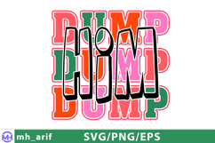 Dump Him Sassy Girl Quote SVG PNG T-shirt Design Product Image 1