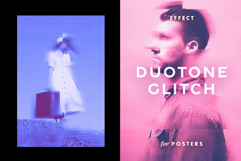 Duotone Glitch Poster Effect Product Image 1
