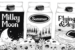 Dusk Queen - Vintage Noir Display Typeface Product Image 3