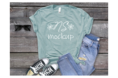 BELLA CANVAS 3001 t-shirt mockup BUNDLE Product Image 6