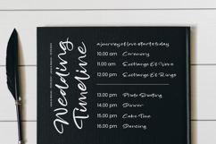 Dusty Indigo  Handwritten Script Font Product Image 10