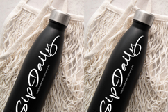 Dusty Indigo  Handwritten Script Font Product Image 13