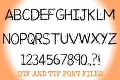 Dusty Soil Alphabet Lettering ABC Text Muddy Font OTF Product Image 2