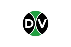 DV Logo Design. DV Product Image 1