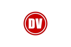 DV Logo Design. DV Product Image 1