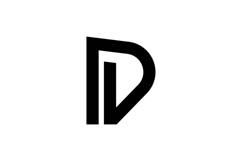 DV Logo Design. DV Product Image 1