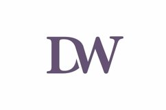 DW logo design vector template Product Image 1