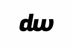 DW logo design vector template Product Image 1
