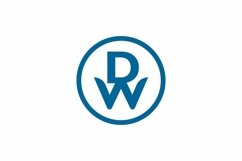 DW WD Logo design vector template Product Image 1