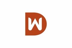 DW WD Logo design vector template Product Image 1