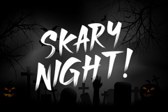 Dread Whisper | Halloween Brush Webfont for Spooky Design Product Image 3