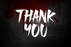 Dread Whisper - A Horror Brush Font Product Image 7