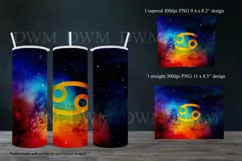 Cancer - Zodiac Sign 20oz Tumbler Sublimation, design 1 Product Image 2