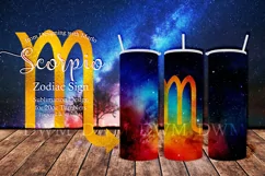 Scorpio - Zodiac Sign 20oz Tumbler Sublimation, design 1 Product Image 1