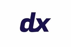 DX logo design vector template Product Image 1