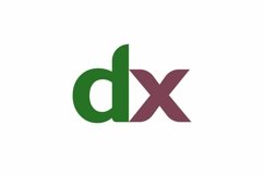 DX logo design vector template Product Image 1
