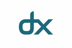 DX logo design vector template Product Image 1