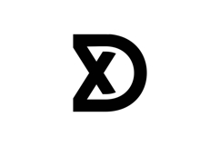 DX XD Logo Design Product Image 1
