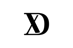 DX XD Logo Design Product Image 1