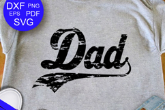 Dad Svg, Fathers day shirt, Grunge, Distressed Father&#039;s day Product Image 2