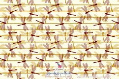 Drafonflies pattern, seamless repeating file DXs Product Image 2