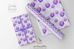 Magical Floral Pattern, Fairy flowers seamless file DXs Product Image 3