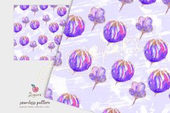 Magical Floral Pattern, Fairy flowers seamless file DXs Product Image 1