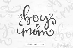 Boy Mom Svg, Mom of Boys, Mom Life Svg Cut File Mama 061 DXx Product Image 1