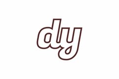 DY logo design vector template Product Image 1
