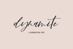 Dynamite Script Product Image 1