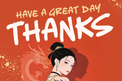 Dynasty Dragon - Bold Brush Calligraphy Font Product Image 20