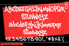 Dyzero Vandal - Webfont Urban Graffiti Handstyle Font Product Image 7