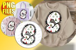 E Doodle Letter Style Clipart Bright Festive Spirit! Product Image 1