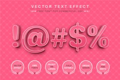 3D Pink - Editable Text Effect, Font Style Product Image 5