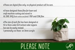 Digger number cake toppers, 13 designs SVG laser cut Product Image 5