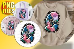 E Doodle Letter Valentine Whimsical Romantic Spirit! Product Image 1