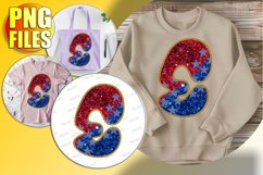 E Doodle Letter Style Clipart Festive Holiday Design! Product Image 1