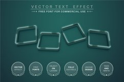 Dark green - editable text effect, font style Product Image 2