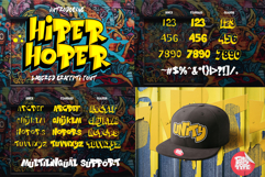 Graffiti Font Bundle Vol. 1 | Urban Vibes 3D Layered Street Product Image 6