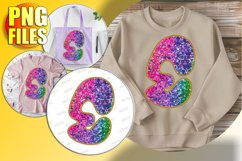 E Doodle Letter Style Clipart Cheerful Christmas Design! Product Image 1