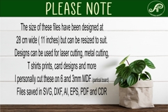 Lake heart wall sign, SVG file. Product Image 5