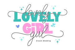 Dream Wedding Duo | Family Font in 75 Style Product Image 5