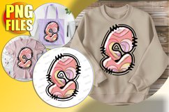 E Doodle Letter Valentine Bright Loving Magic! Product Image 1